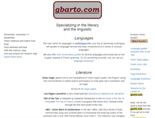 Tablet Screenshot of gbarto.com